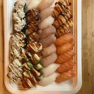 Sushi and nigiri (AYCE)