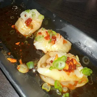 Spicy Crispy Garlic Shime Dumpling