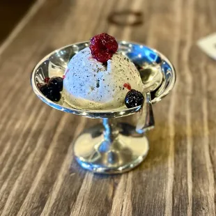 Black Sesame Ice Cream