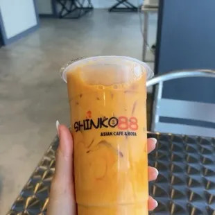 Thai milk tea