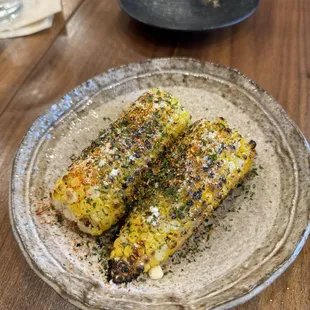 Charcoal Grilled Corn