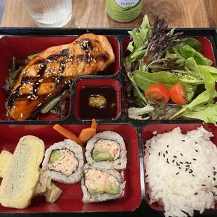 Salmon Bento