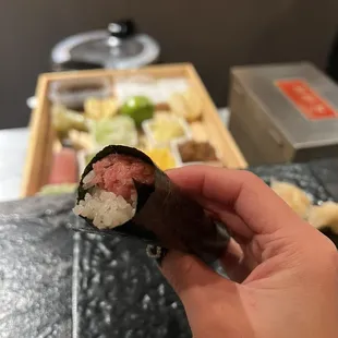 sushi, sushi and sashimi, sashimi, food