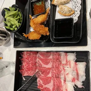 Try out their apps! My favorite is the shrimp tempura :)