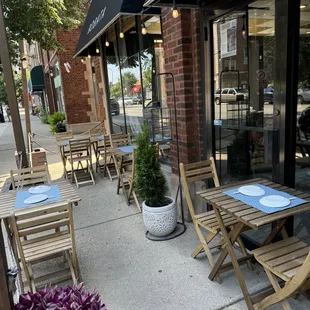 Outdoor seating