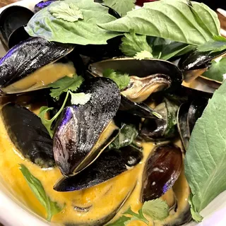 Red Curry Mussels