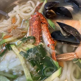 Seafood Noodle Soup