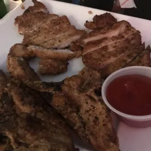 Fried pork chops