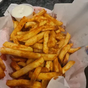 Spicy fries