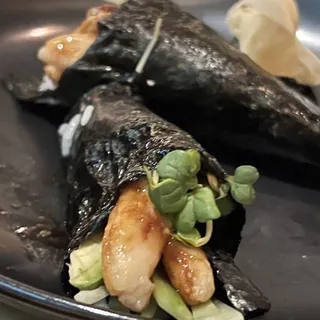 Bake Crab Hand Roll