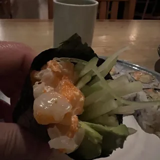 Scallop Hand Roll