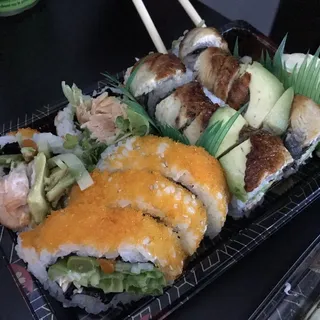 Baked Salmon & Asparagus Roll