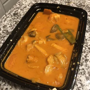 This is what I remade their bland curry into