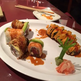 Already started eating before we took the photo :D