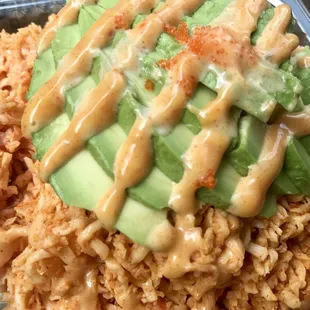 Snow Crab and Avocado Salad. That's what's up y'all.