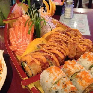 Salmon Sashimi, Hailey's, and Rock N Roll