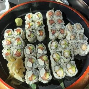 sashimi, sushi and sashimi, food, sushi