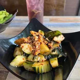 6. Spicy Cucumber Salad