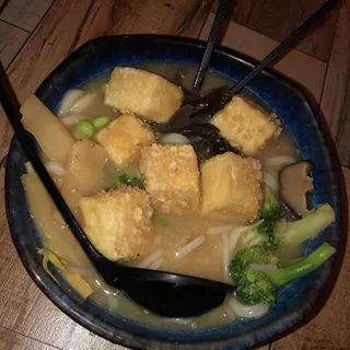 79. Tofu Miso Udon Ramen