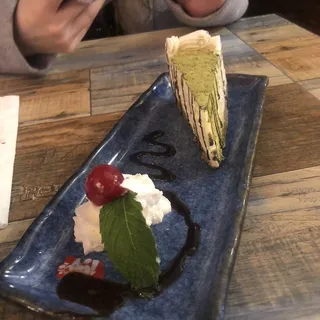 118. Matcha Cheesecake