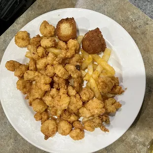 Popcorn Shrimp Dinner