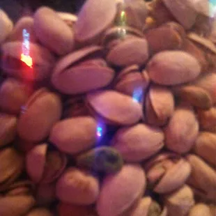 Moldy pistachios in the vending machine!