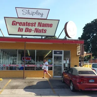 the front of the store