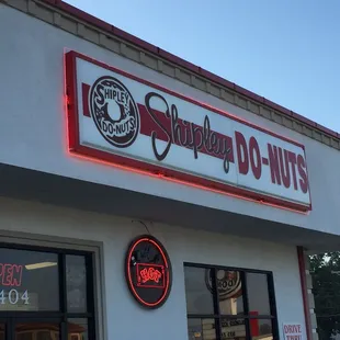 the front of the store