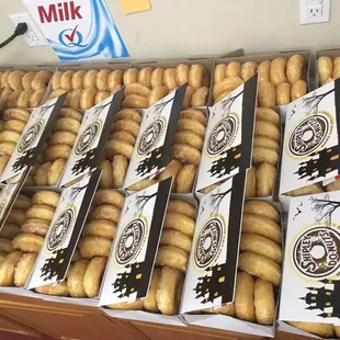a variety of doughnuts