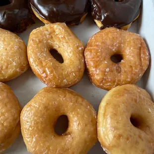 Crusty glaze.