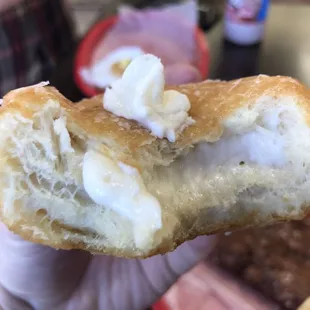 Cream cheese donut