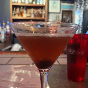 Dear Shipley's,   This is what a Manhattan looks like.