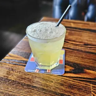 Jameson Green Tea. Brittany bartender. Very good cocktail!