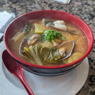 Spicy Udon Seafood SOUP