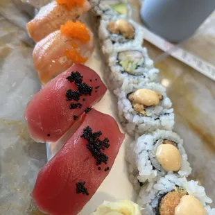 Sushi lunch! Such a gem in south main High Point