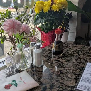 The place is small, but feels homey.