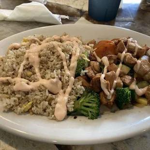 Hibachi chicken