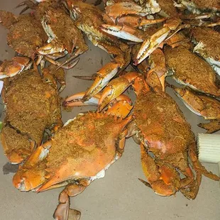 Steamed Crabs