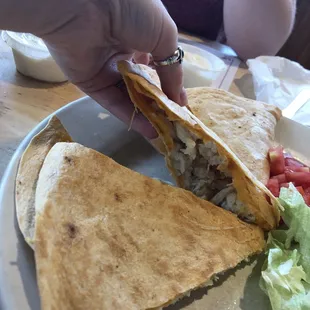 Crab Quesadilla