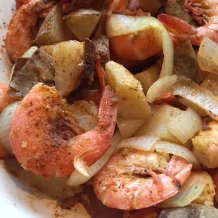 Steamed Shrimp