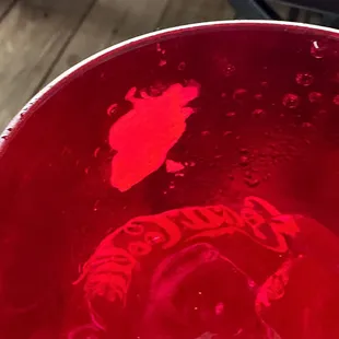 Doesn't do justice!! It was yellow crusted cheesy gum like!!!