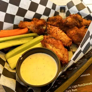 Habanero Mango Dry Rub Wings