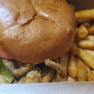 softshell crab sandwich