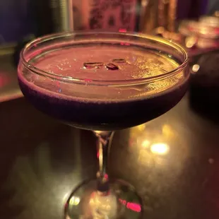 Ube espresso martini