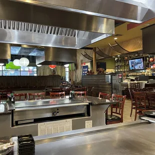 Interior of Shirasoni Japanese Restaurant in Alameda.