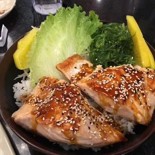 Salmon Donburi