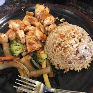 Chicken and Shrimp Combination