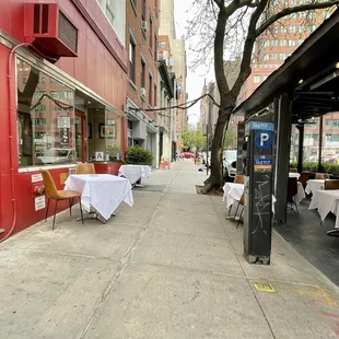 Outdoor seats