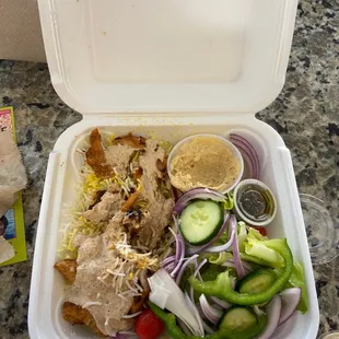 #10 New York style chicken &amp; rice