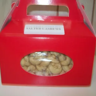 Fresh Salted Cashews approx. 240 per pound.